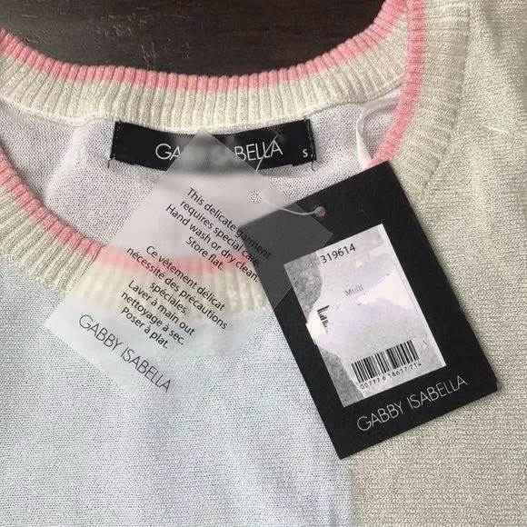 Gabby Isabella Colorblock Tunic Top - Picture 9 of 9